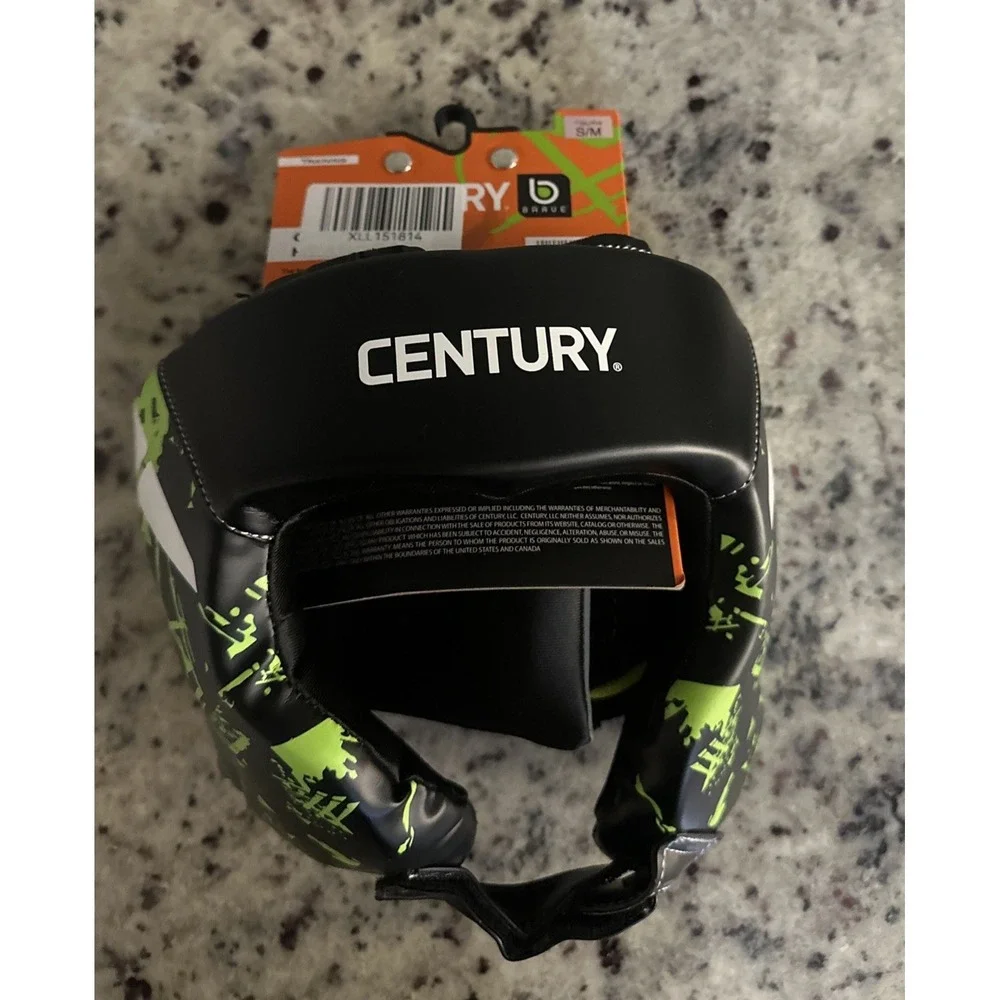 New Boxing MMA Karate Headgear CENTURY Brave Open Face Youth S/M